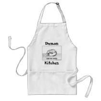 Demon Kitchen aprons by Ztatsylime Demon Kitchen aprons