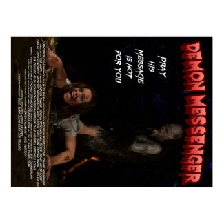 Demon Messenger Movie Poster print