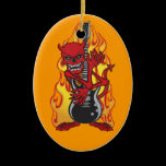Demon of Rock ornaments