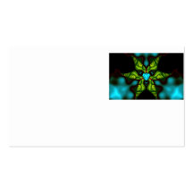 Demon Shadows – Emerald and Yellow Mask Business Cards