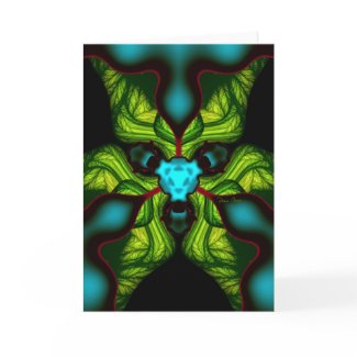 Demon Shadows – Emerald and Yellow Mask Card