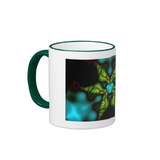 Demon Shadows – Emerald and Yellow Mask Mug