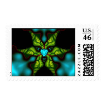 Demon Shadows – Emerald and Yellow Mask Postage