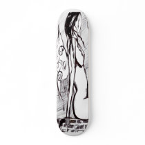 demon skateboard deck