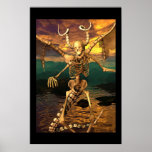 Demon Skeleton  Posters