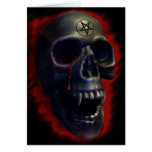 Demon Skull 1 Card
