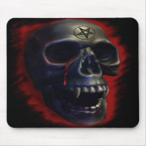 Demon Skull 1 Mousepad