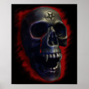 Demon Skull 1 Poster print