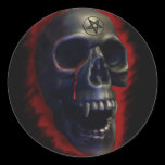 Demon Skull 1 Sticker