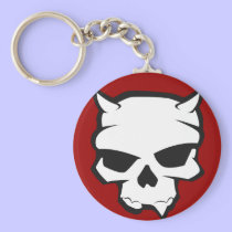 Demon Skull keychains