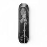 Demon Woman With Sword Skateboard
