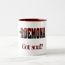 Demona 2 Tone Mug Soul Red