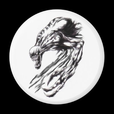 Demonic Art Magnet by waynetully