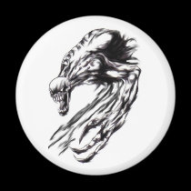 Demonic Art Magnet by waynetully Demonic Art Magnet
