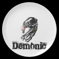 Demonic Demon Plate plates
