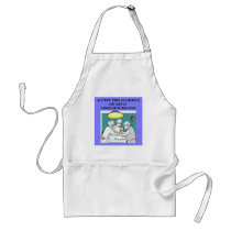 demonic doctor / surgeon joke aprons