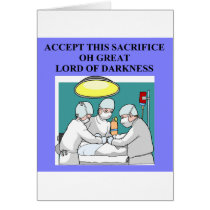 demonic doctor / surgeon joke cards by jimbuf demonic doctor / surgeon joke cards