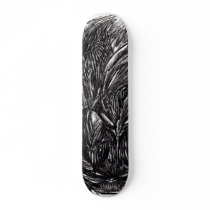 Demonic Montage (Pain Body #1) skateboards by Pochifux Demonic Montage (Pain Body #1) skateboards