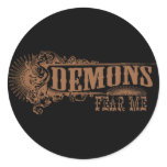 Demons Fear Me! stickers