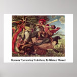 Demons Tormenting St.Anthony By Niklaus Manuel Poster
