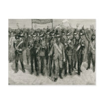 Demonstration on Mr. Parnell's Estate Postcard