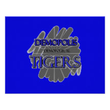 Demopolis High School Tigers - Demopolis, AL Custom Invites