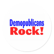 Demopublicans Rock stickers by BarackObamaStore Demopublicans Rock stickers