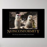 Demotivational Poster: Nonconformity posters