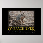 Demotivational Poster: Overachiever posters