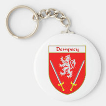 Dempsey Coat of Arms/Family Crest Key Chains