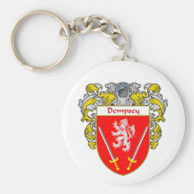 Dempsey Coat of Arms (Mantled) Key Chain