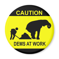 Dems At Work Magnet by gxiong Dems At Work Magnet