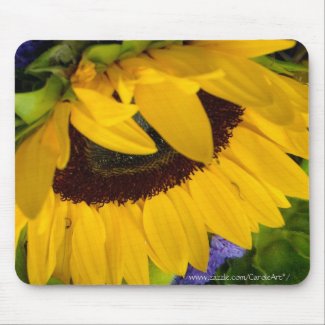 Demure Sunflower.2 Mousepads