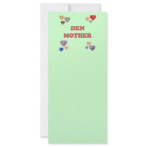 Den Mother rack cards by HappyDoggies Den Mother rack cards