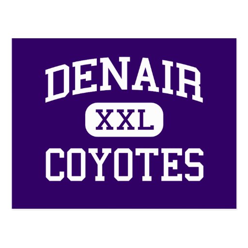 Denair Coyotes High School Denair California Postcard Zazzle