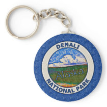 Denali National Park, Alaska Keychain