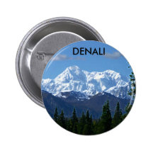 Denali National Park Button/Pin