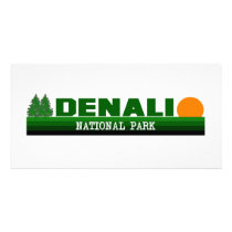 Denali National Park Customized Photo Card