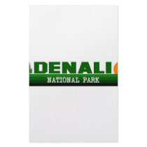 Denali National Park Stationery Design