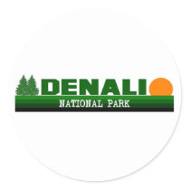 Denali National Park stickers by bartstshirts Denali National Park stickers