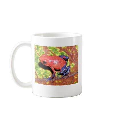 Dendrobates pumilio - Strawberry Poison Dart Frog Kaffee Tassen von LisasLair