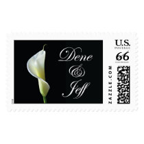 Dene & Jeff Large Invite Wedding Stamp stamps