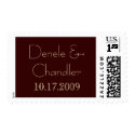 Denele & Chandler , 10.17.2009 postage