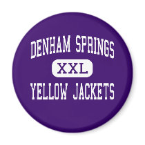 Denham Springs - Yellow Jackets - Denham Springs magnets