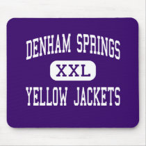 Denham Springs - Yellow Jackets - Denham Springs mousepads