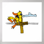 Denial Duck Print