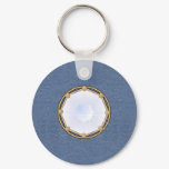 DENIM and DIAMOND Keychain