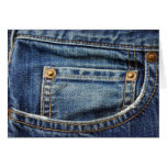 Denim - Blue Jean Pocket cards