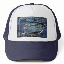 Denim - Blue Jean Pocket hats
