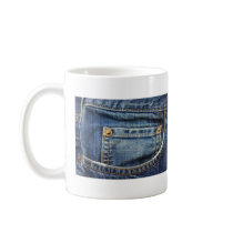 Denim - Blue Jean Pocket mugs